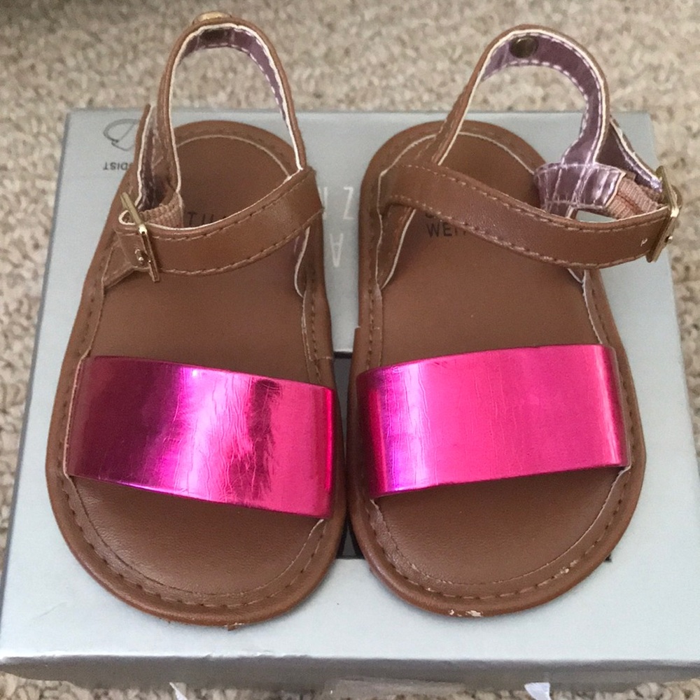 Brand new Stuart Weitzman baby nudist sandals - Picture 2 of 6